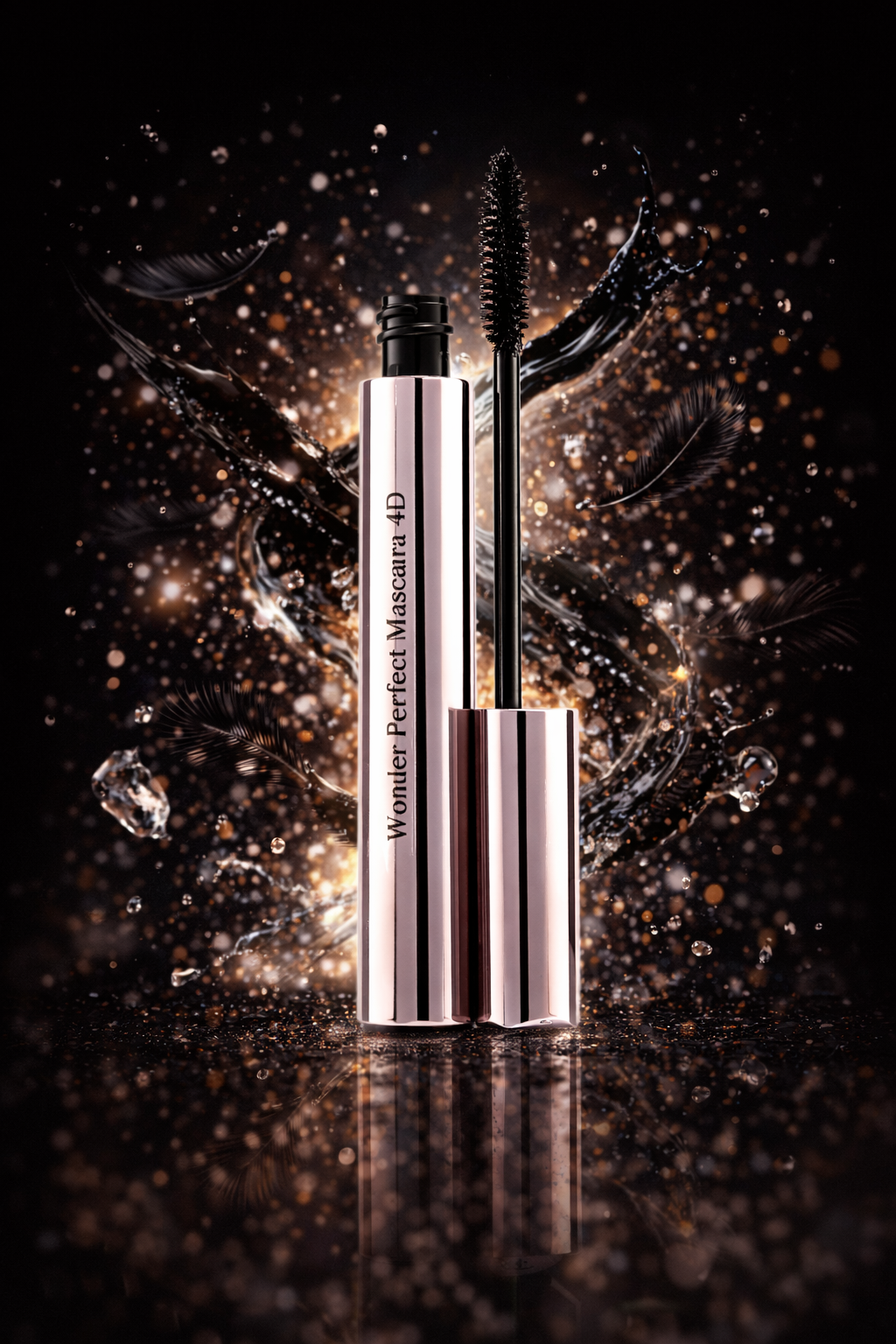 Clarins Wonder Perfect Mascara 4d # 01 Perfect Black 8ml/0.2oz