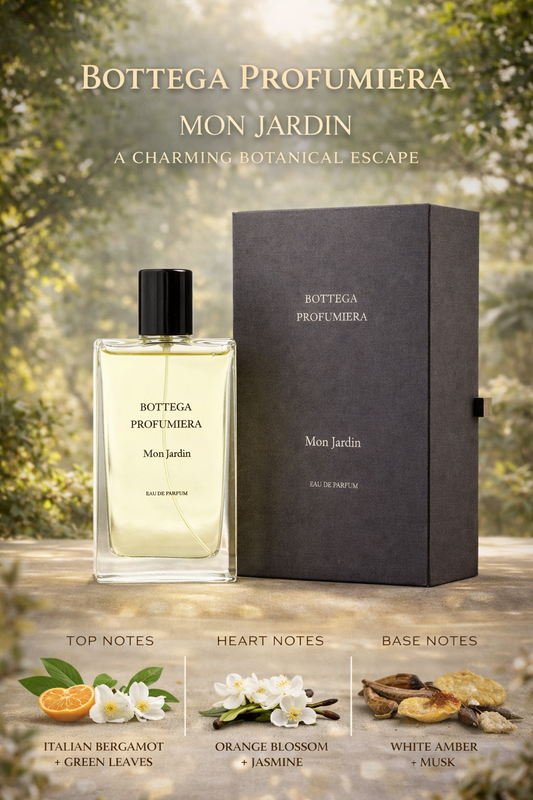 Bottega Profumiera Mon Jardin Eau De Parfum Spray 3.3 oz & Eau De Parfum 1 oz (X2)