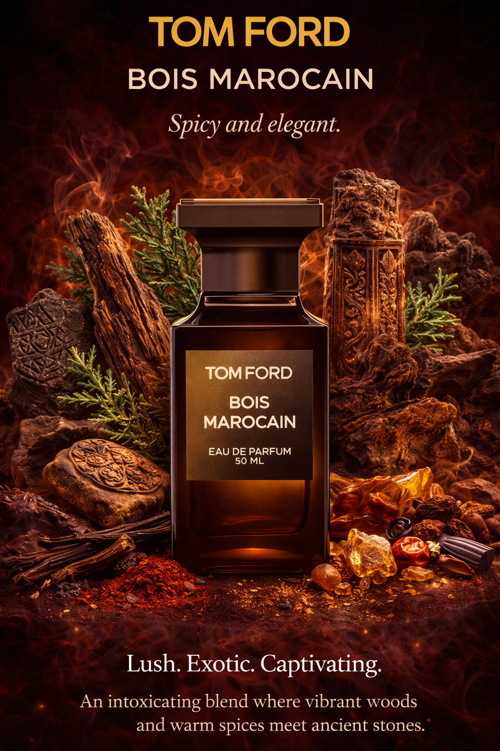 Tom Ford Bois Marocain women Eau De Parfum Spray 1.7 oz