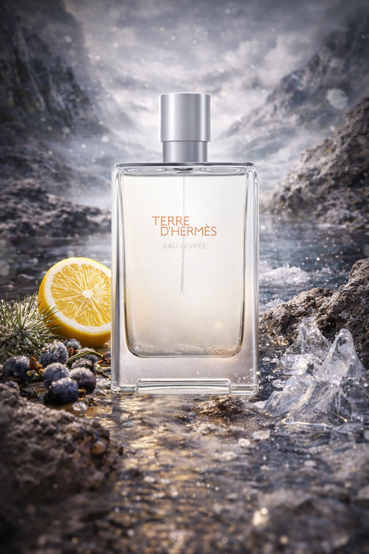 Terre d'Hermes Eau Givree unisex Eau De Parfum Refillable Spray 3.3 oz
