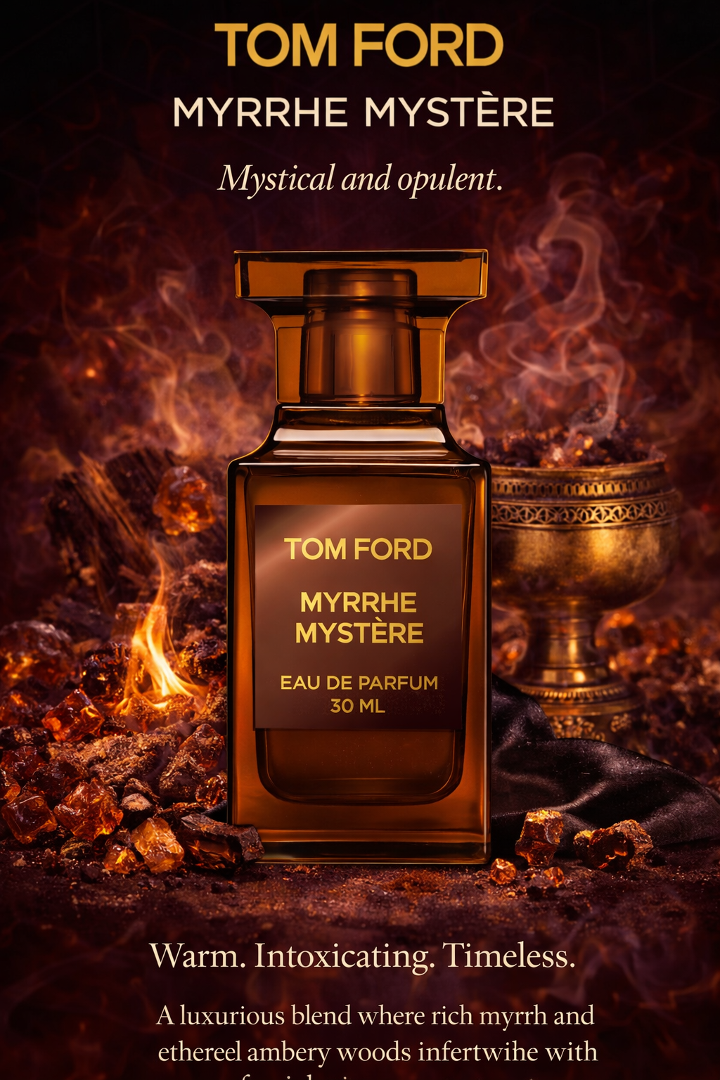 Tom Ford Myrrhe Mystere unisex Eau De Parfum Spray 1 oz