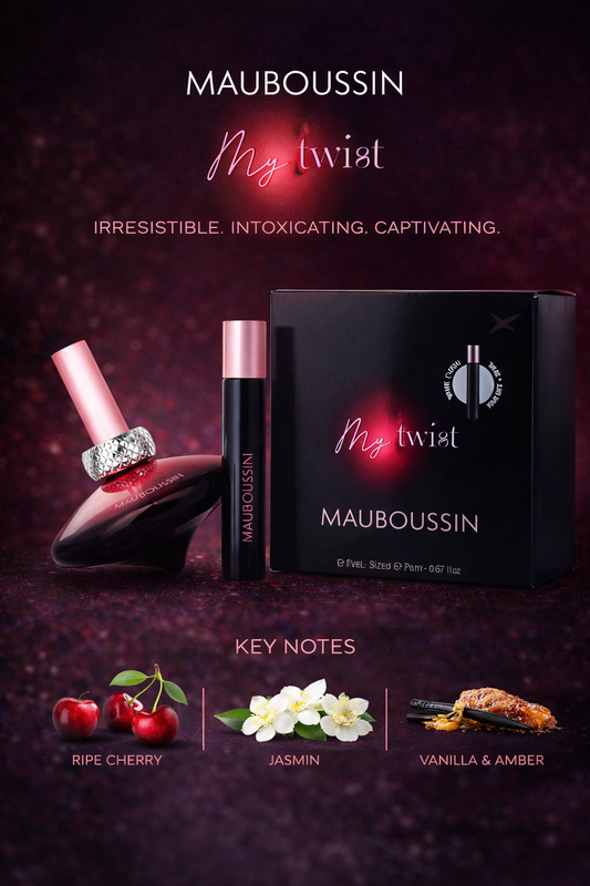 Mauboussin My Twist - 2pc Travel Set Eau De Parfum Spray 3 oz & Eau De Parfum Travel Spray 0.68 oz