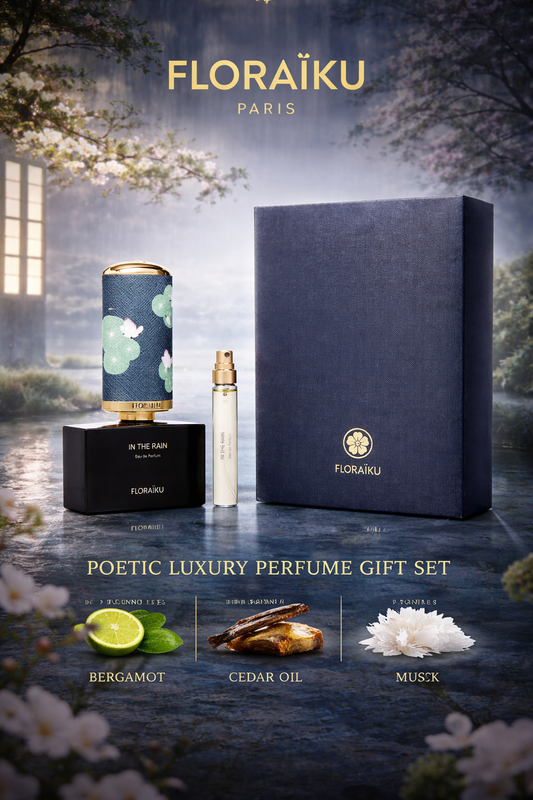 Floraiku In The Rain  Eau De Parfum Spray 1.7 oz & Eau De Parfum 0.33 oz Mini