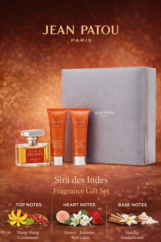 Sira Des Indes Eau De Parfum Spray 1.6 oz & Body Lotion 1.7 oz & Shower Gel 1.7 oz