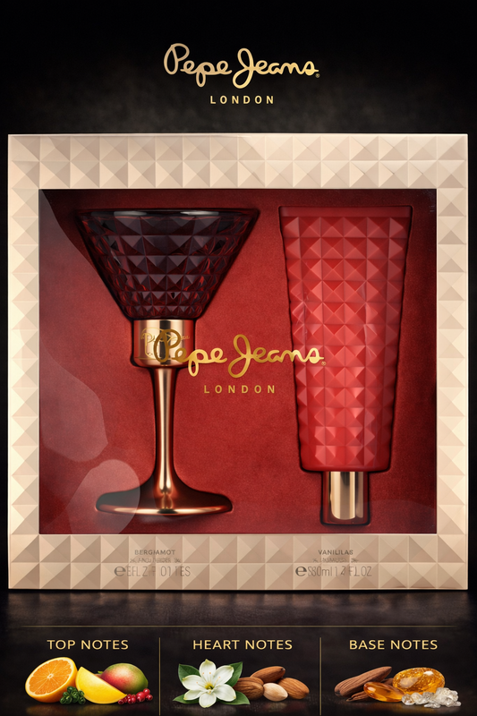 Pepe Jeans Eau De Parfum Spray 2.7 oz & Body Lotion 2.7 oz