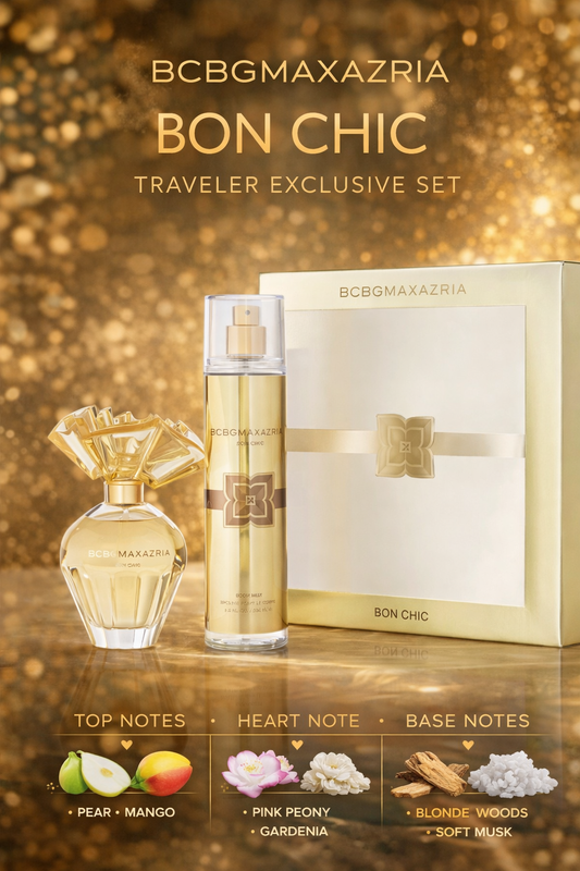 Bcbgmaxazria Bon Chic Set Eau De Parfum Spray 3.4 oz & Body Mist 8 oz