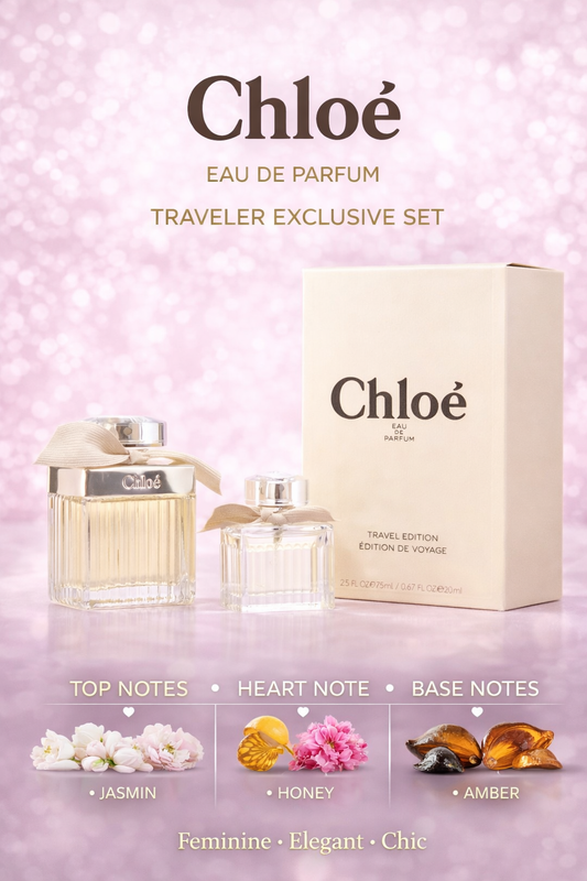 Chloe Eau De Parfum Spray 2.5 oz & Eau De Parfum Spray 0.67 oz (Travel Offer)