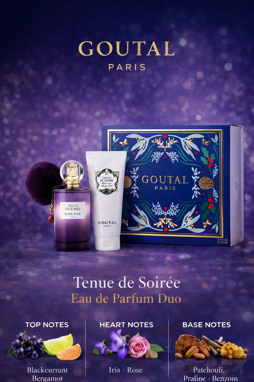 Tenue de Soiree Parfum Duo Eau De Parfum Spray 3.4 oz & Body Cream 2.5 oz
