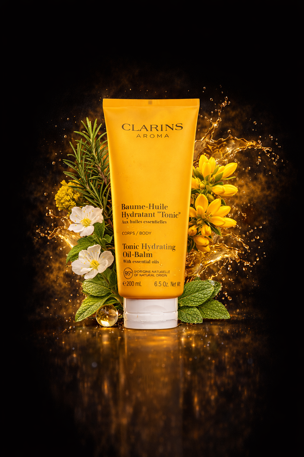 Clarins women Tonic Hydrating Oil-Balm 200ml/6.5oz