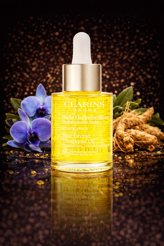 Clarins Treatment Oil Face Treatment Oil - Blue Orchid (For Dehydrated Skin) 30ml/1oz